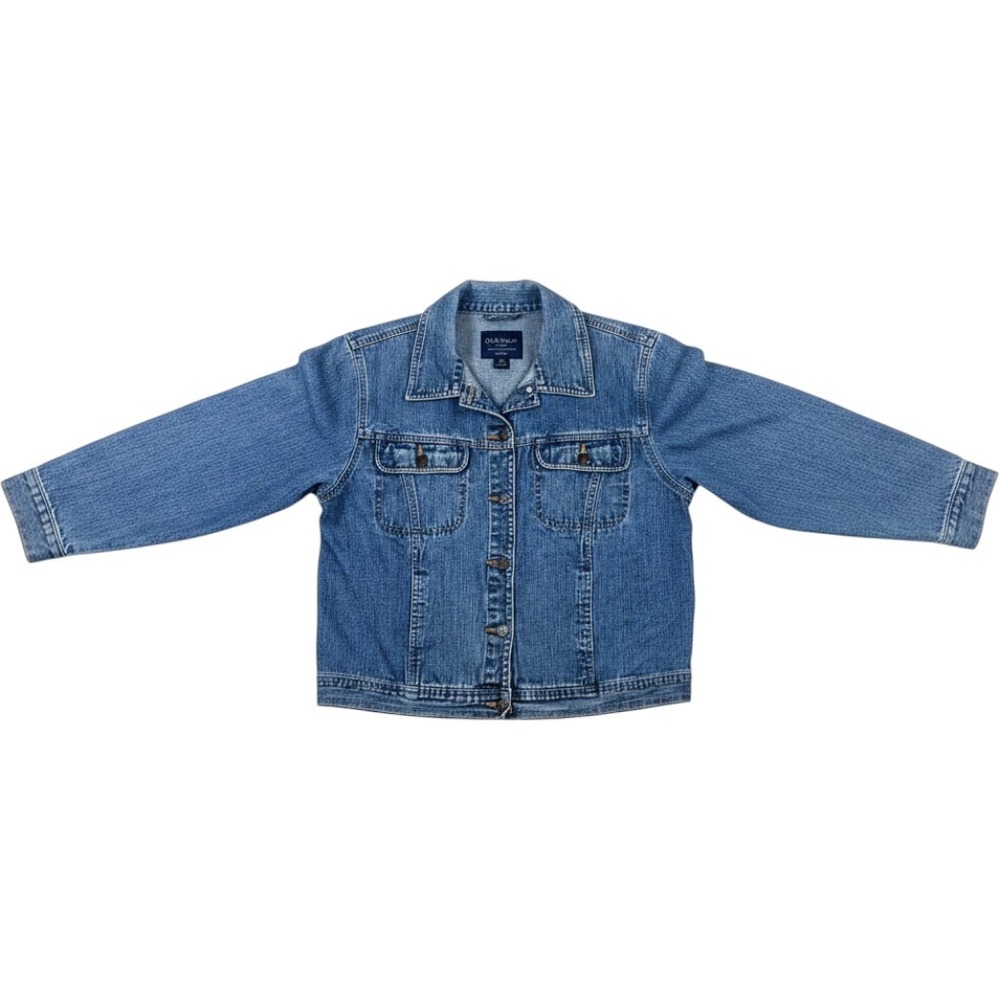 Vintage Bill Blass Jeanswear Denim Jacket Medium Wash Blue Cotton Womens M